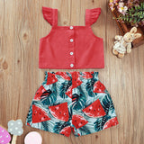 Conjunto dos piezas Summer watermelon