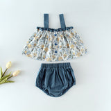Conjunto dos piezas Flowerchic 100% algodón
