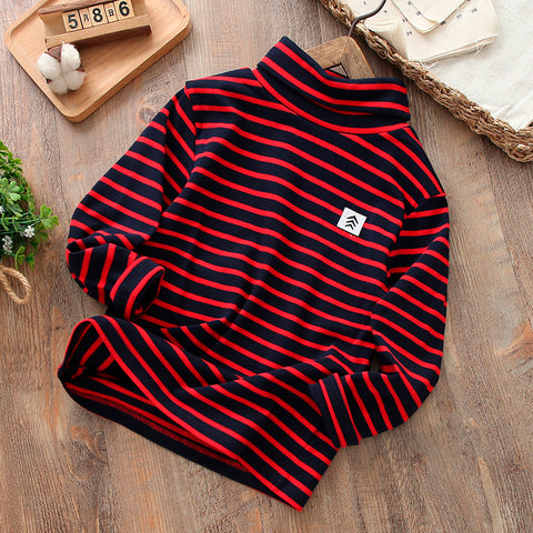 Beatle unisex 100% algodón rojo con negro
