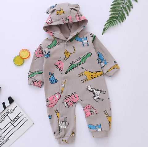 Precioso enterito dinosaurios unisex, 100% algodón calidad premium
