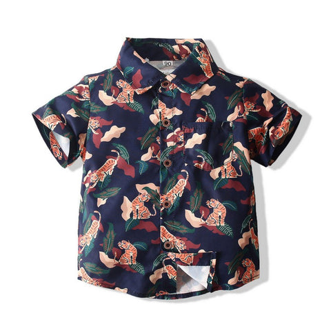 Camisa manga corta TIGER, original diseño