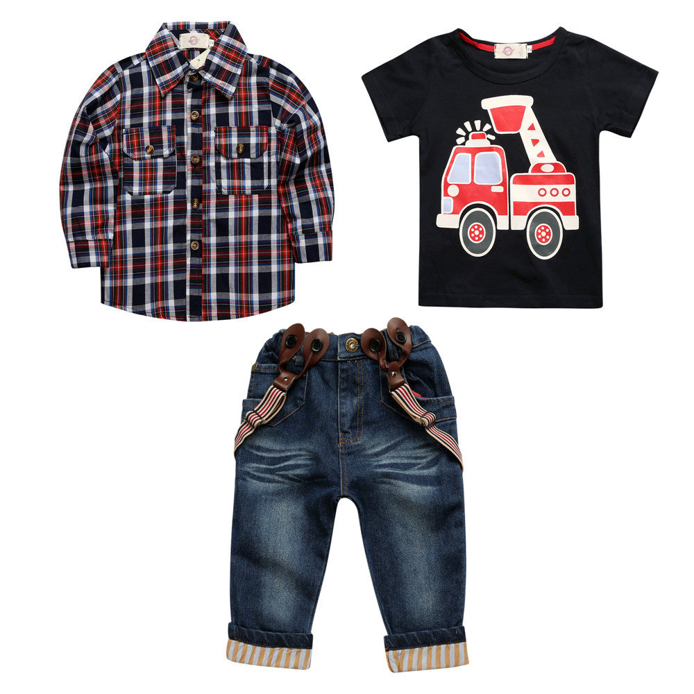 Pantalones con suspensores para niños hotsell