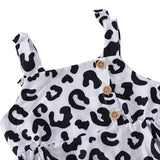 Vestido Animal print tres botones