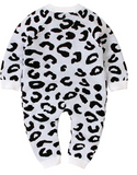 Enterito lana abrigado diseño animal print