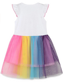 Vestido unicornio verano para niñas bello diseño y colores