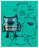 Conjunto 3 piezas Monster Little Boy