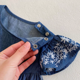 Enterito Denim chic 100% algodón