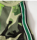 Polerón 100% algodón, camuflado manchas forma de dinosaurios