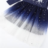 Vestido manga larga Shining stars, lindo modelo 100% algodón