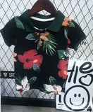 Veraniega y taquilla polera guayabera en blanco y negro 100% algodón