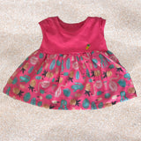 Hermoso y fresquito vestido 100% algodón, original y colorido diseño