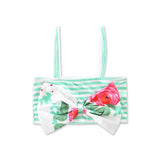 Precioso y femenino bikini con filtro UV, calzón alto