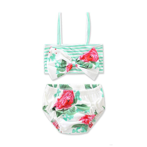 Precioso y femenino bikini con filtro UV, calzón alto